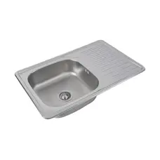 Кухонна мийка з нержавіючої сталі Platinum 7850 САТІН 0,8 / 180