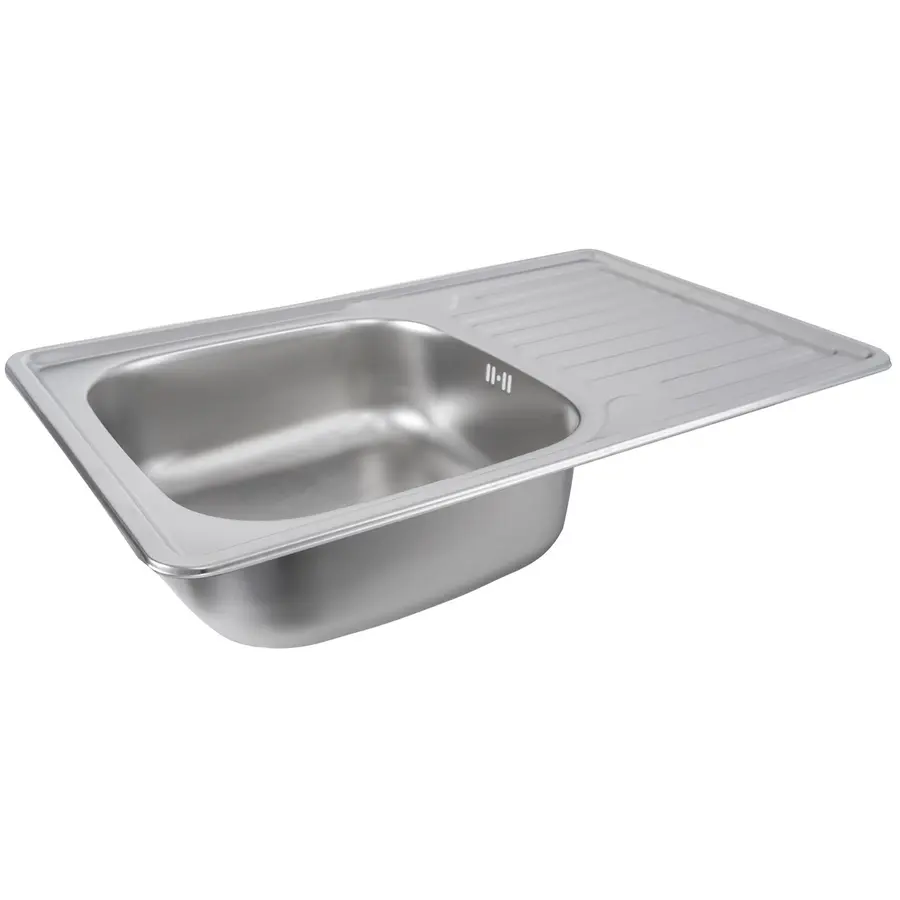 Кухонна мийка з нержавіючої сталі Platinum 7850 САТІН 0,8 / 180