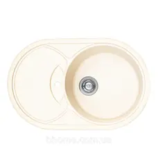 Гранітна мийка для кухні Platinum 7750 GAZZO глянець Сафарі