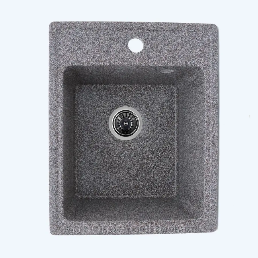 Гранитная мойка для кухни Platinum 4050 RUBY глянец Микс