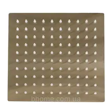 Лейка для тропического душа Platinum 183037, форма квадратная