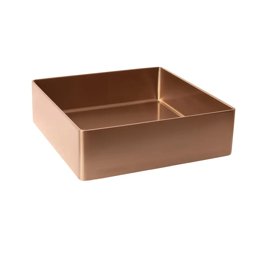 Умивальник Platinum Handmade PVD мідний 400 * 400