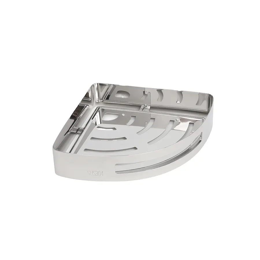 Полочка в ванную Platinum 40 GTW (966B), с вырезом под стойку