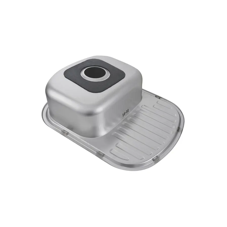 Кухонна мийка з нержавіючої сталі Platinum 6349 САТИН 0,8 / 180