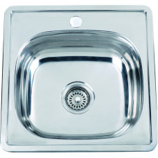 Кухонна мийка з нержавіючої сталі Platinum 4848 САТИН 0,6 / 150