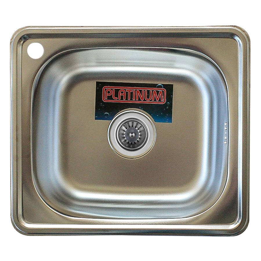 Кухонна мийка з нержавіючої сталі Platinum 4842 САТИН 0,6 / 160