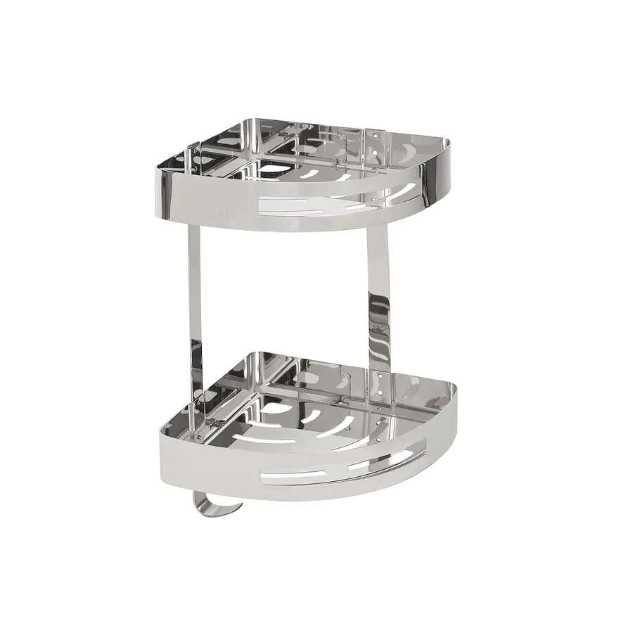 Полочка в ванную Platinum 40 GTW (966B), с вырезом под стойку