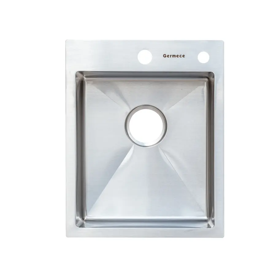 Кухонная мойка Platinum Handmade 40 * 50/220 3,0 / 1,5 мм корзина и дозатор в комплекте