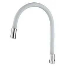 Гусак для гибкого смесителя Germece CS 519-3 белый