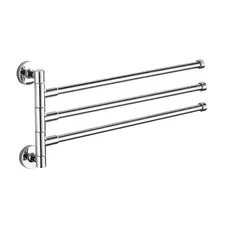 Держатель для полотенец на 3 яруса Germece113, полированная нержавейка