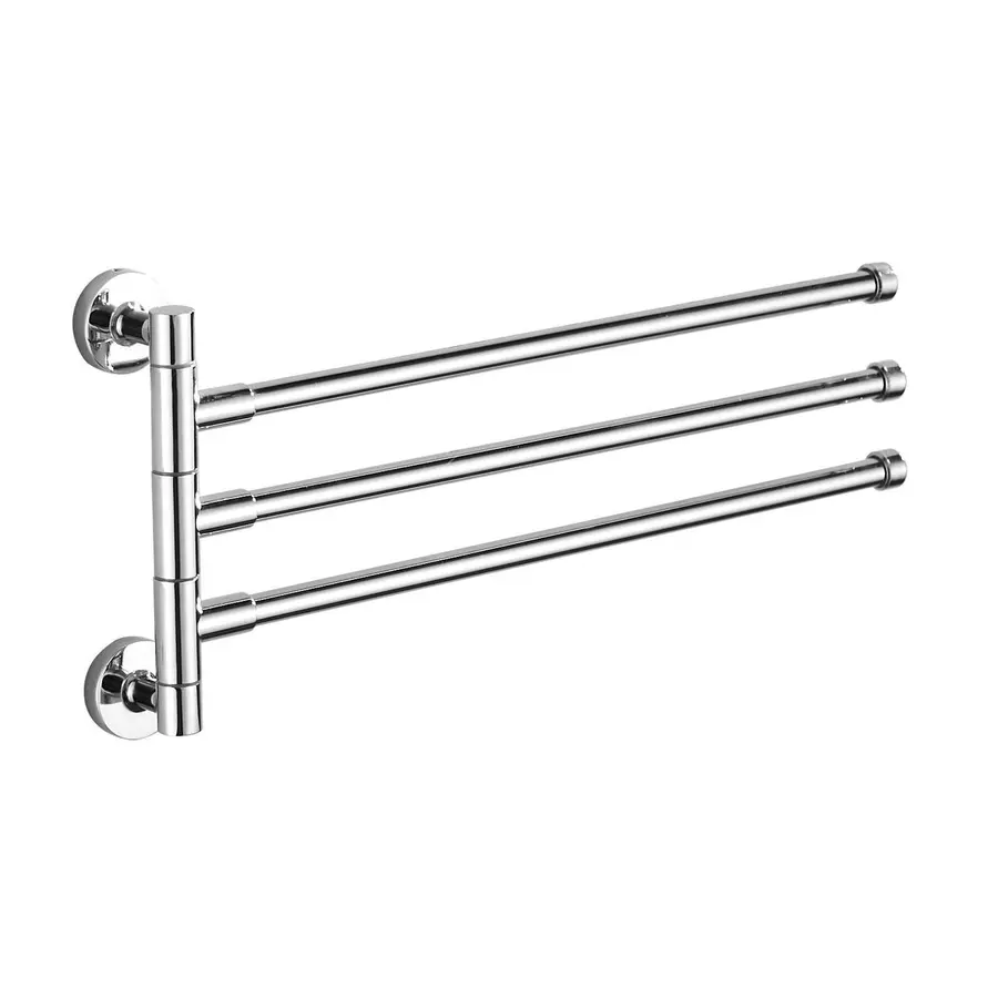 Держатель для полотенец на 3 яруса Germece113, полированная нержавейка