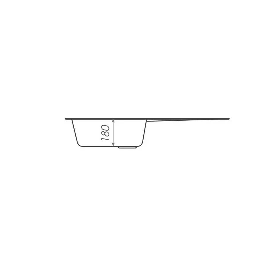 Мийка гранітна для кухні Platinum 7850 PRETSO глянець Пісок