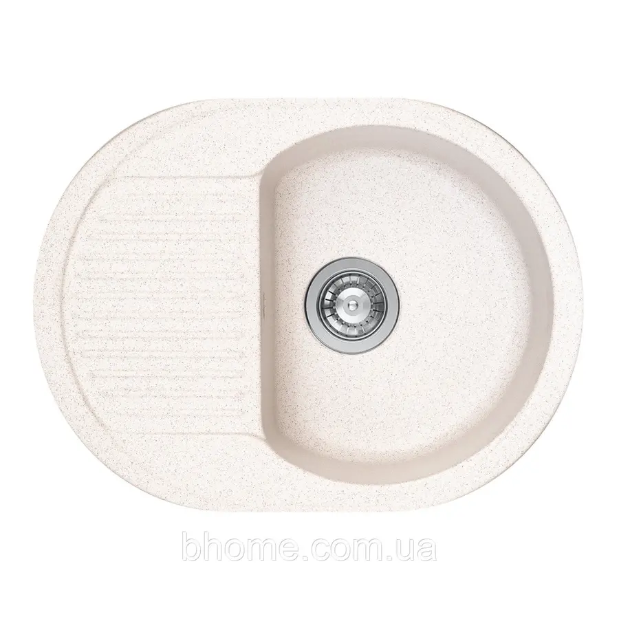 Гранитная мойка для кухни Platinum 6247 BORA глянец Топаз