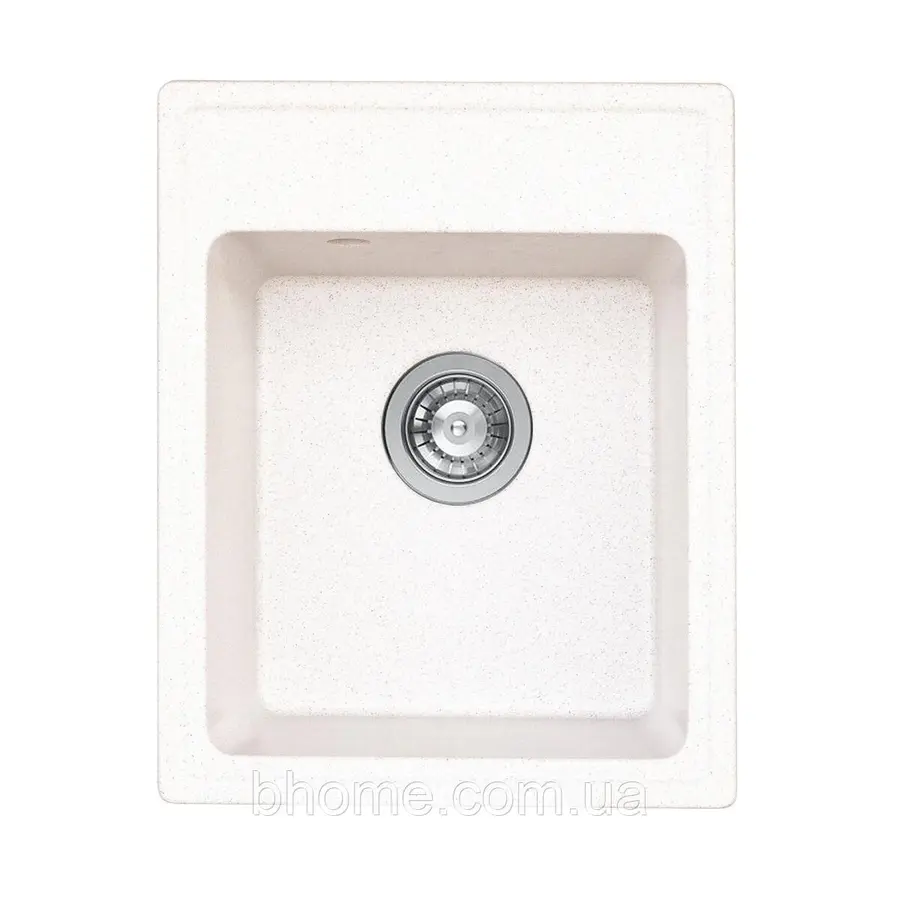 Гранитная мойка для кухни Platinum 4050 RUBY глянец Топаз