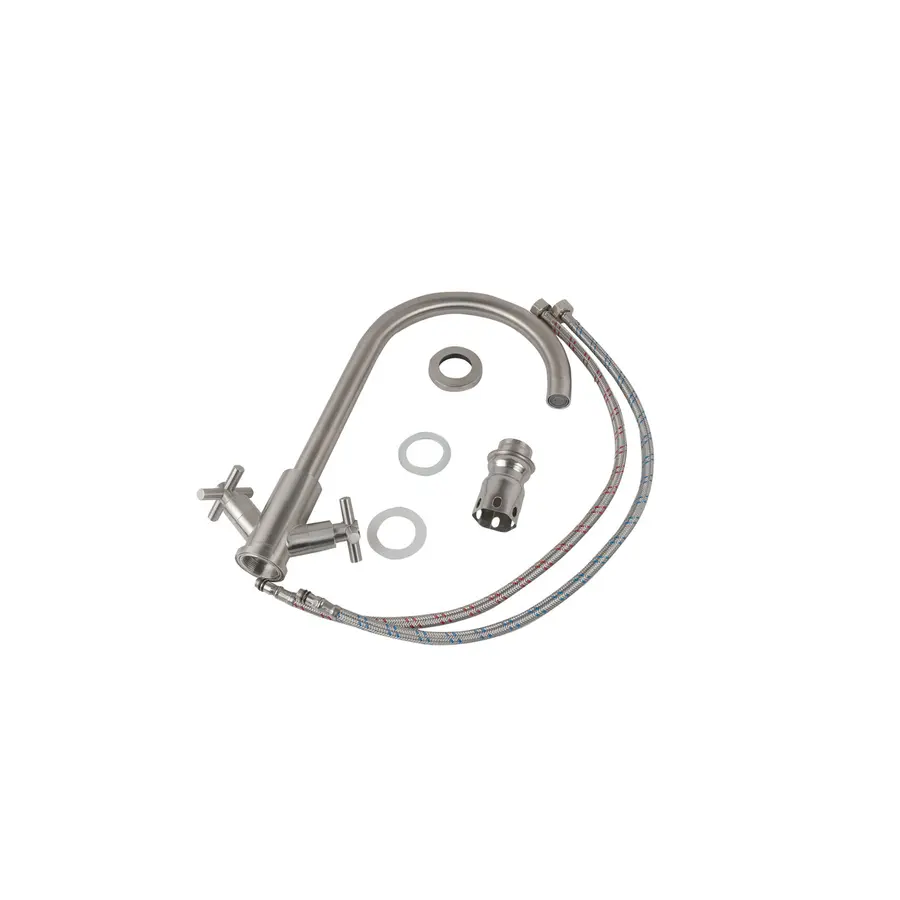 Кухонний змішувач на кран-буксах Platinum 3105