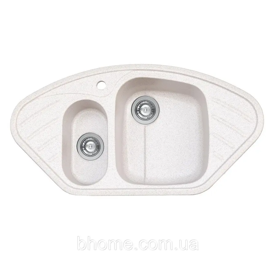 Гранітна мийка для кухні Platinum 9250UW LARGO глянець Топаз