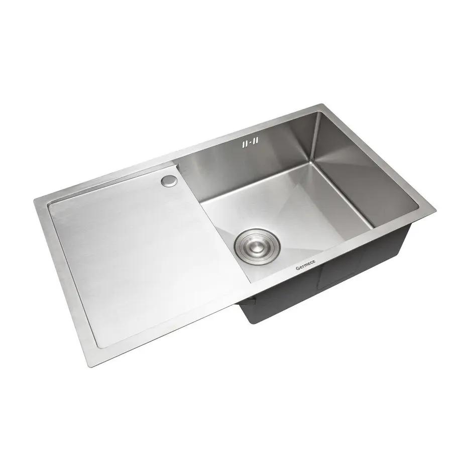 Кухонная мойка Platinum Handmade Н78 * 44/200 R с креплением и отверстием под дозатор