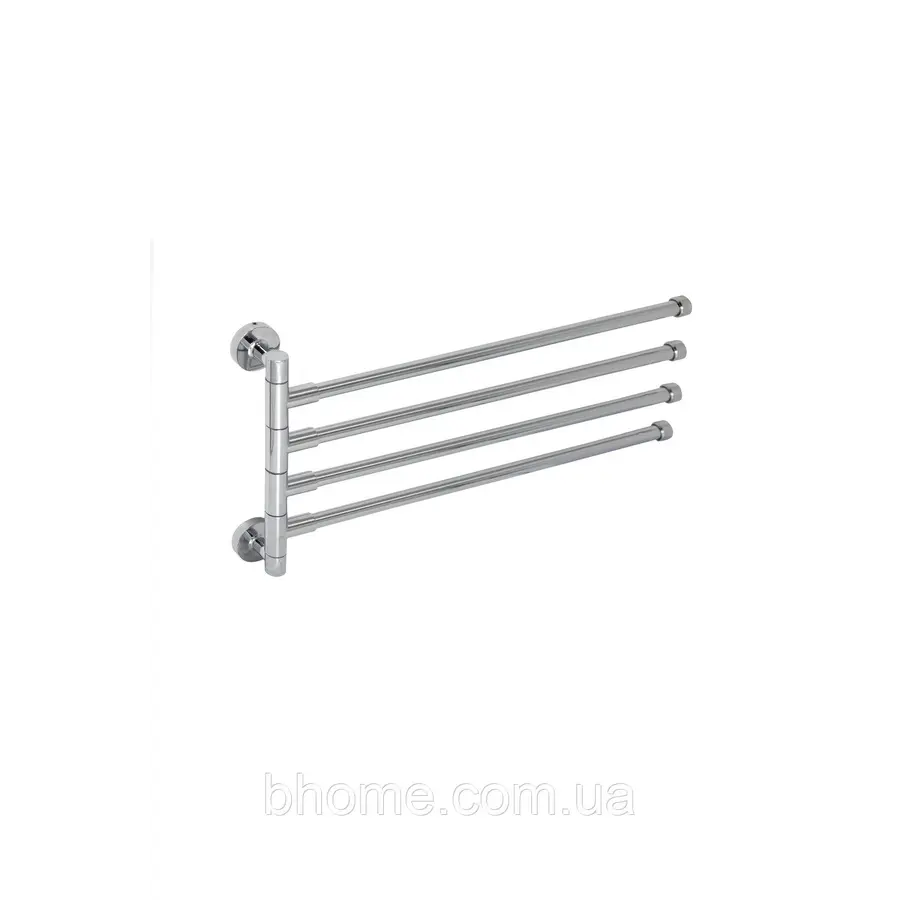 Держатель для полотенец на 4 яруса Germece 114, полированная нержавейка