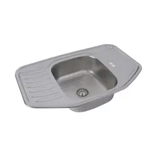 Кухонна мийка з нержавіючої сталі Platinum 7851 САТІН 0,8 / 180