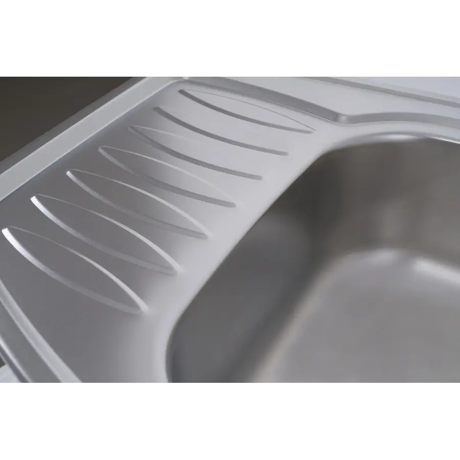 Кухонна мийка з нержавіючої сталі Platinum 7851 САТІН 0,8 / 180