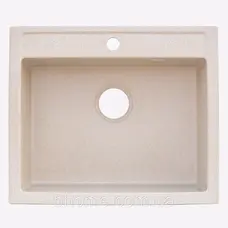 Гранітна мийка для кухні Platinum 5850 IRENA глянець Сафарі