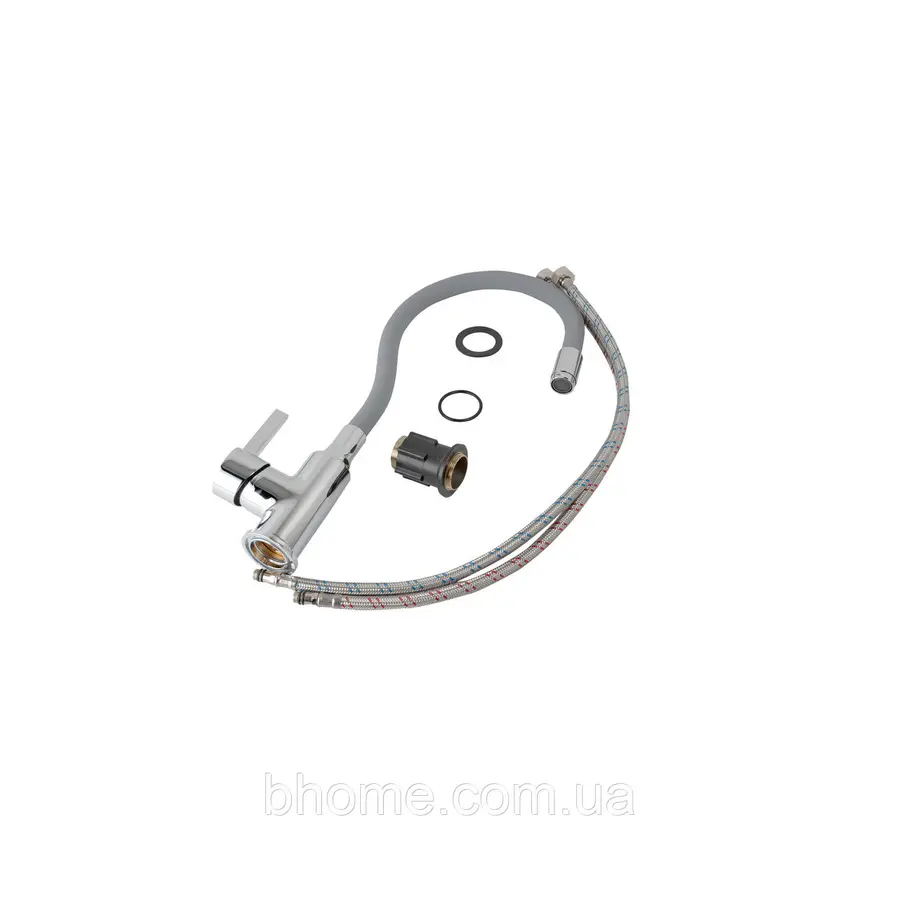 Змішувач сірий Germece CS8519-9 латунь