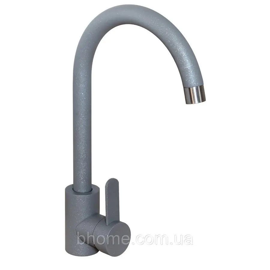 Кухонний змішувач Platinum 8638 СІРИЙ 