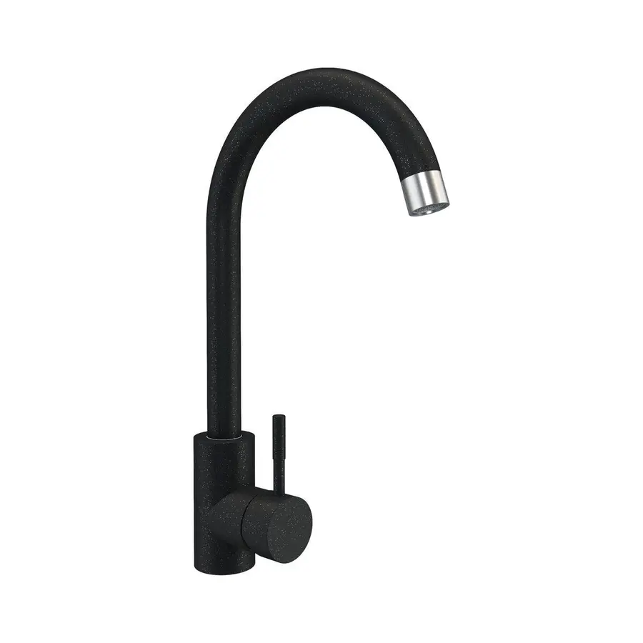 Кухонний змішувач Platinum NА3008A ЧЕРНЫЙ МЕТАЛЛИК