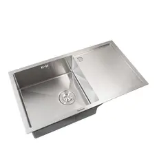 Кухонная мойка Platinum Handmade Н78 * 44/200 L с креплением и отверстием под смеситель