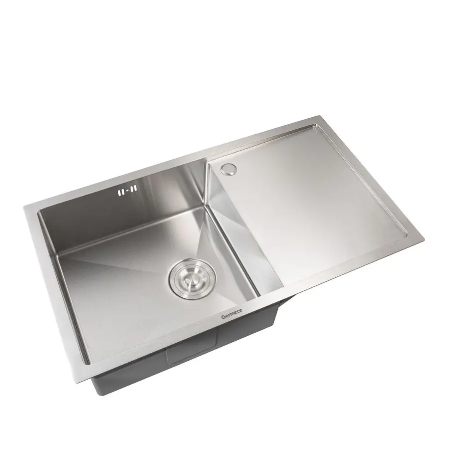 Кухонная мойка Platinum Handmade Н78 * 44/200 L с креплением и отверстием под смеситель