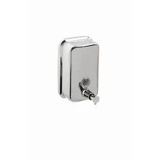 Дозатор настенный для жидкого мыла 500 мл Germece 401, полированная нержавейка