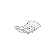 Мыльница настольная "Решетка" Germece 352, полированная нержавейка