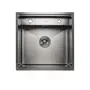 Кухонная скрытая мойка Platinum Handmade PVD черная 50 * 50/220 смеситель в комплекте