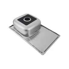 Кухонна мийка з нержавіючої сталі Platinum 7848 САТІН 0,8 / 180