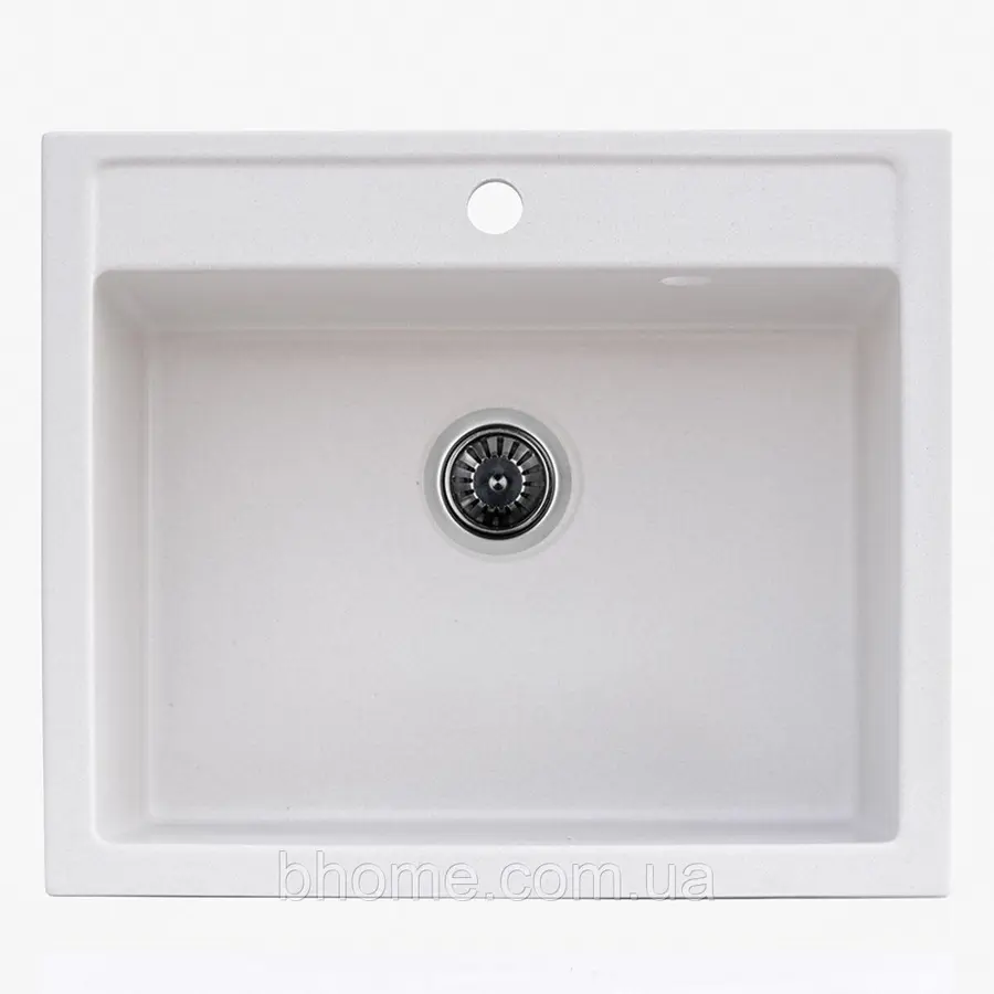 Гранітна мийка для кухні Platinum 5850 IRENA глянець Топаз