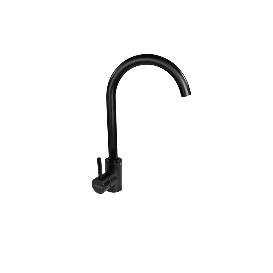 Змішувач кухонний Platinum чорний 3008A MATT BLACK