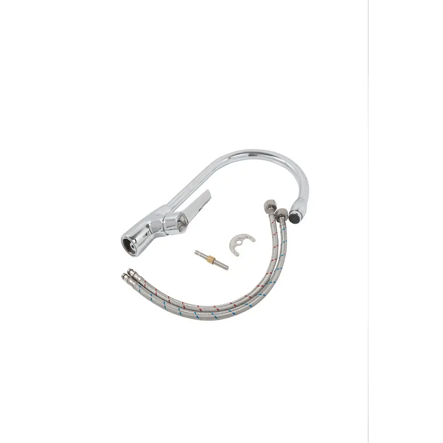 Смеситель кухонный Platinum 4069, латунь