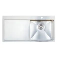 Кухонная мойка Platinum Handmade Н100 * 500/230 R с креплением