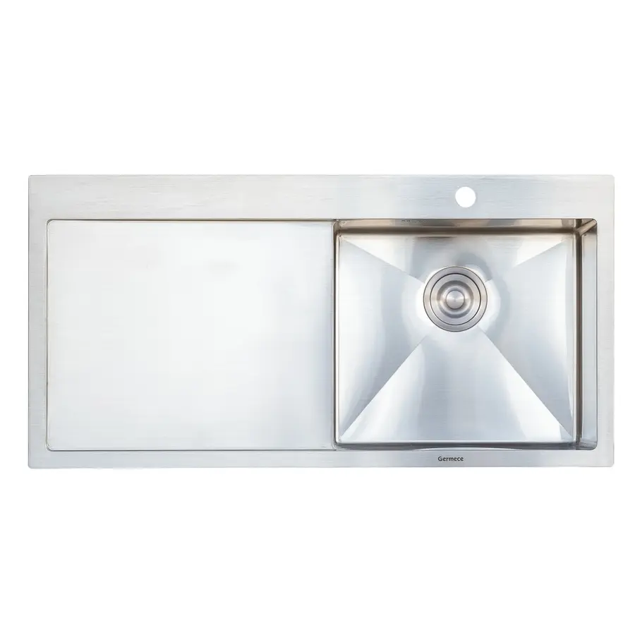 Кухонная мойка Platinum Handmade Н100 * 500/230 R с креплением