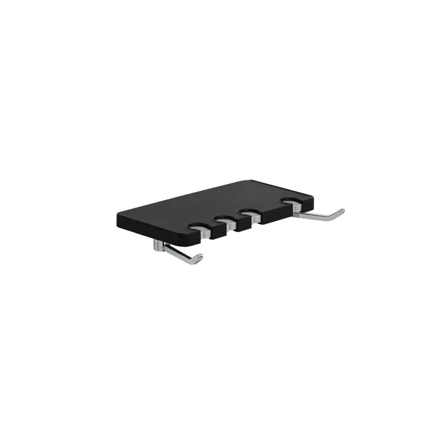 Держатель для зубной принадлежности с крючками Germece 105В, черный цвет