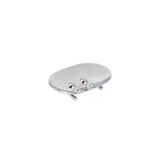 Мыльница настольная Germece 353, полированная нержавейка и пластик