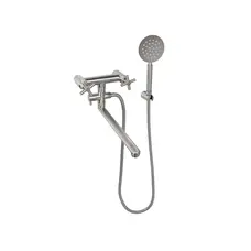 Смеситель на кран-буксах для ванной комнаты Platinum 7044-1