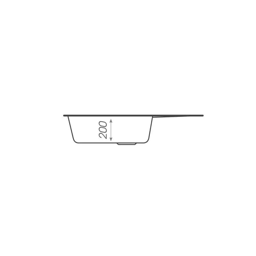 Гранітна мийка для кухні Platinum 7749 ROMA глянець Біла