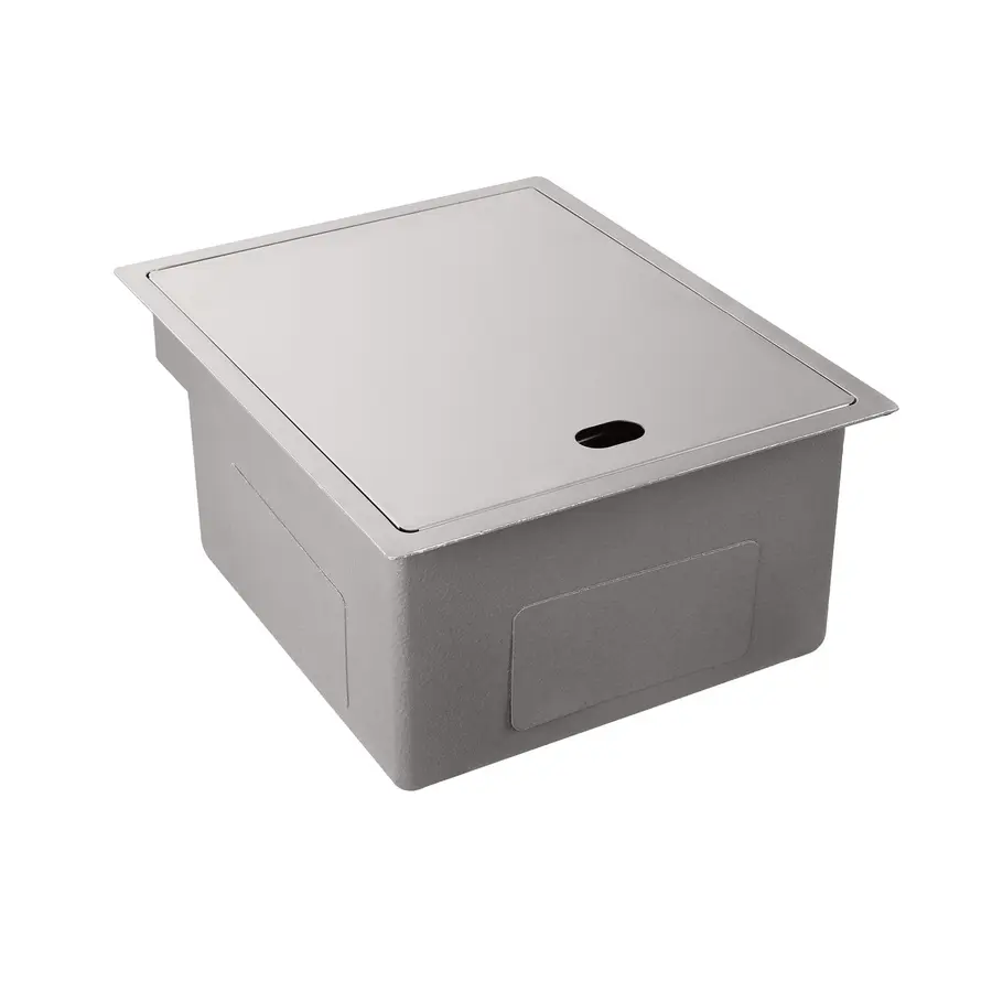 Кухонная скрытая мойка Platinum Handmade 40 * 50/220 смеситель в комплекте