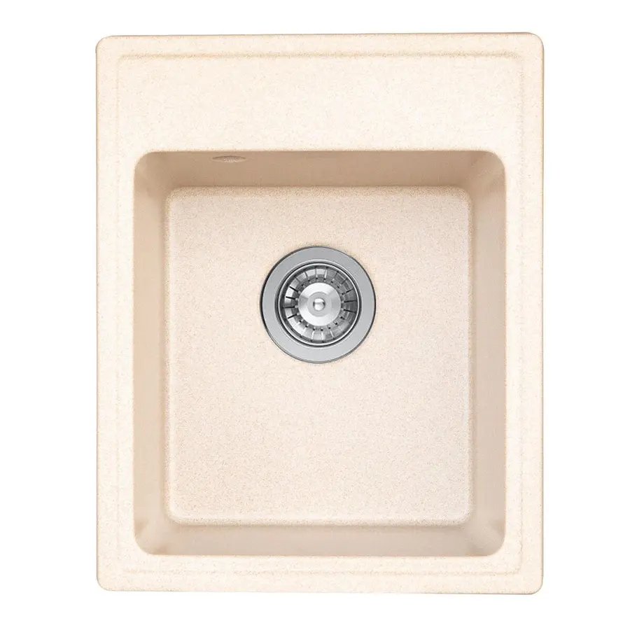 Гранітна кухонна мийка Platinum RUBY глянець сафарі 4050