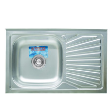 Кухонна мийка із нержавіючої сталі Platinum 8050 R САТІН 0,7 / 160