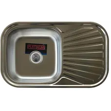 Кухонна мийка з нержавіючої сталі Platinum 7848 САТІН 0,8 / 180