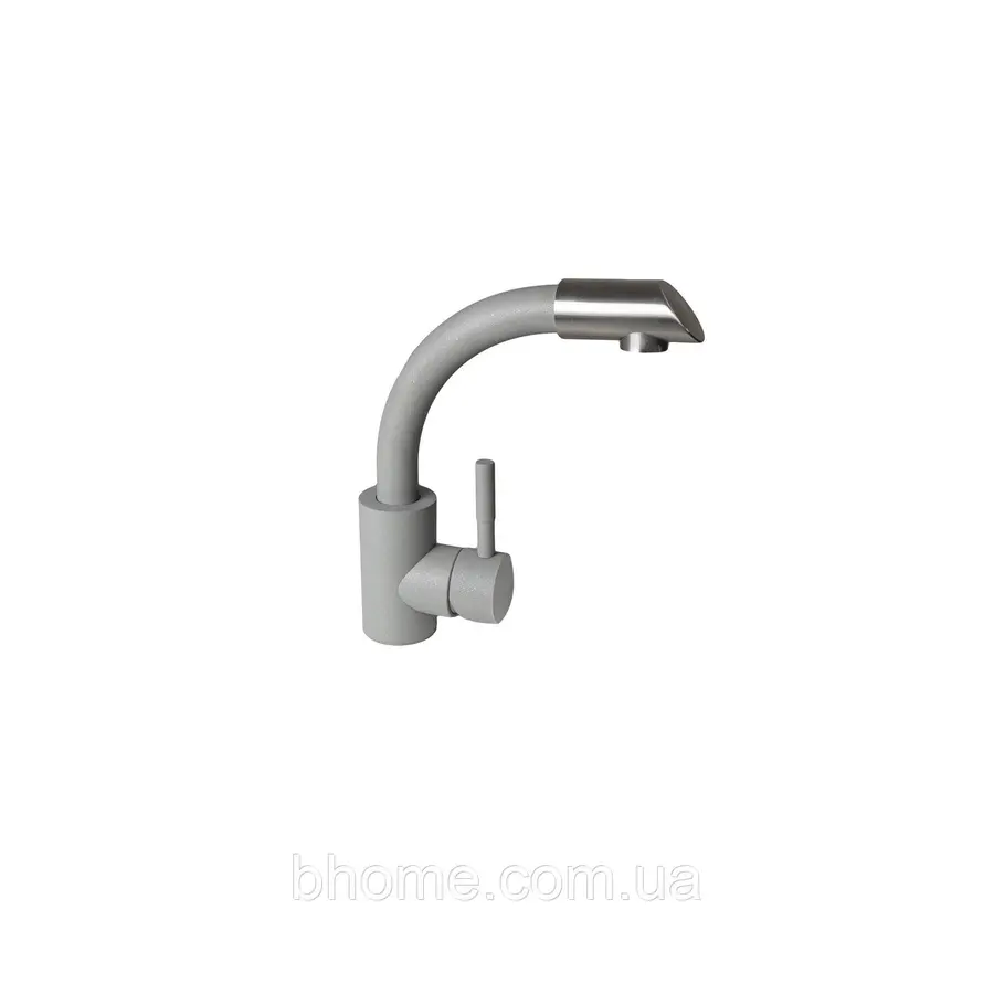Кухонный смеситель Germece 8303 sk СЕРЫЙ МЕТАЛЛИК