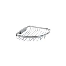 Полочка в ванную угловая 200 * 200мм Germece 343, полированная нержавейка