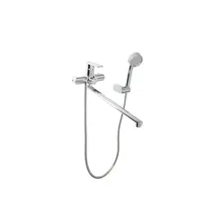 Смеситель для ванной с длинным гусем 40см Germece 2266, латунь